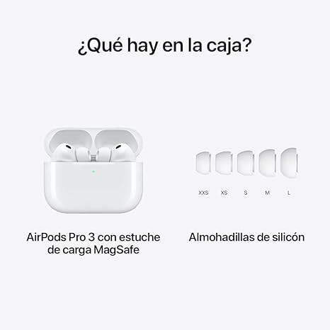Audífonos inalámbricos AirPods Pro 3 de Apple