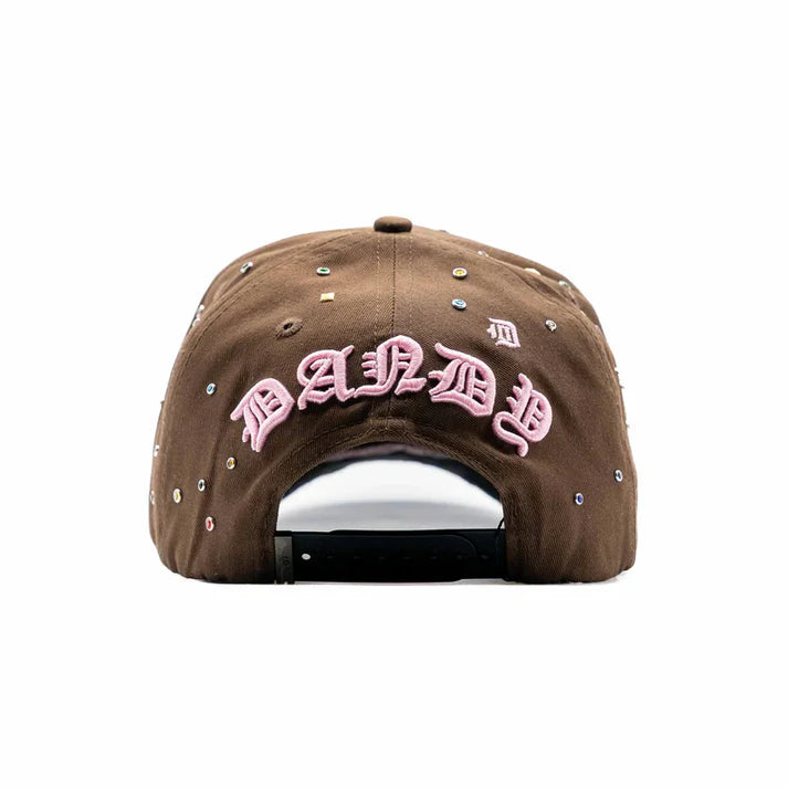 GORRA DANDY HATS "️10 YEARS ANIVERSARY” PINK BROWN