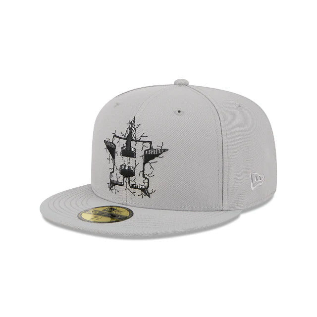 Houston Astros MLB Cracked 59FIFTY Cerrada