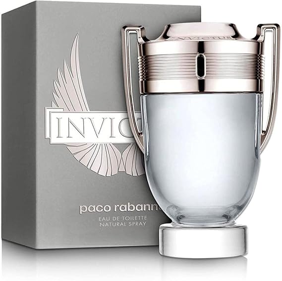 Invictus by Paco Rabanne for Men Eau De Toilette Spray 3.4 Oz