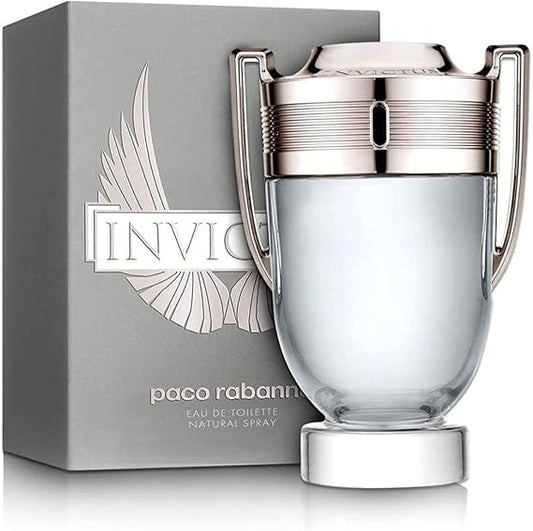 Invictus by Paco Rabanne for Men Eau De Toilette Spray 3.4 Oz