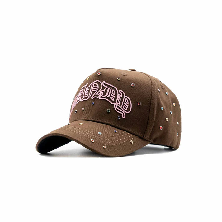 GORRA DANDY HATS "️10 YEARS ANIVERSARY” PINK BROWN