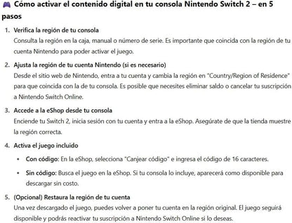 Nintendo Switch™ 2 + Mario Kart™ World Bundle versión internacional