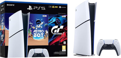PS5 Edición Digital con ASTRO BOT y Gran Turismo 7 Mod. PS5DIG-ASTRO - Digital Edition