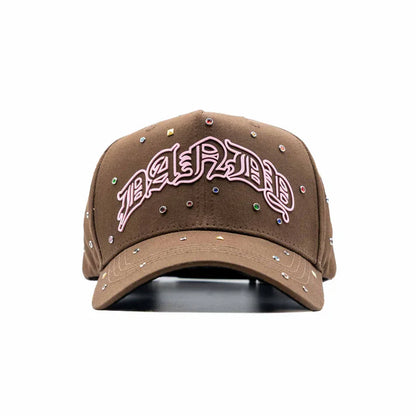 GORRA DANDY HATS "️10 YEARS ANIVERSARY” PINK BROWN